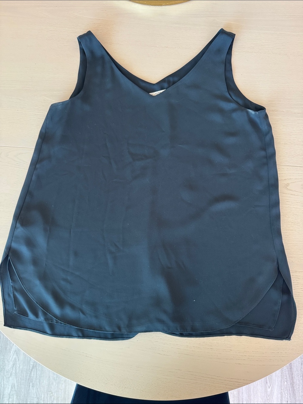 MM Lafleur dark green V-Neck Camisole